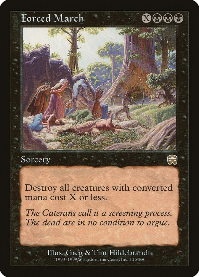 Image for Forced March (136) (MMQ) - Magic: The Gathering