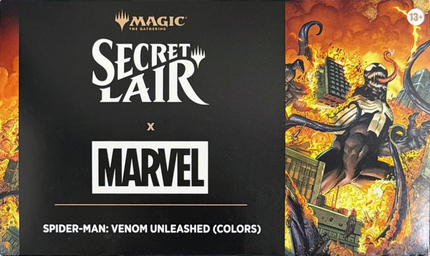 Image for Secret Lair Drop: Secret Lair x Marvel's Spider-Man: Venom Unleashed (Colors) - Non-Foil Edition - Magic: The Gathering