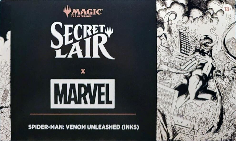 Image for Secret Lair Drop: Secret Lair x Marvel's Spider-Man: Venom Unleashed (Inks) - Non-Foil Edition - Magic: The Gathering