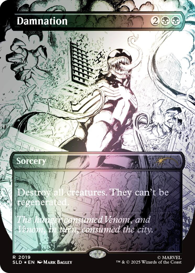 Image for Damnation (2019) (Rainbow Foil) (2019) (SLD) - Magic: The Gathering