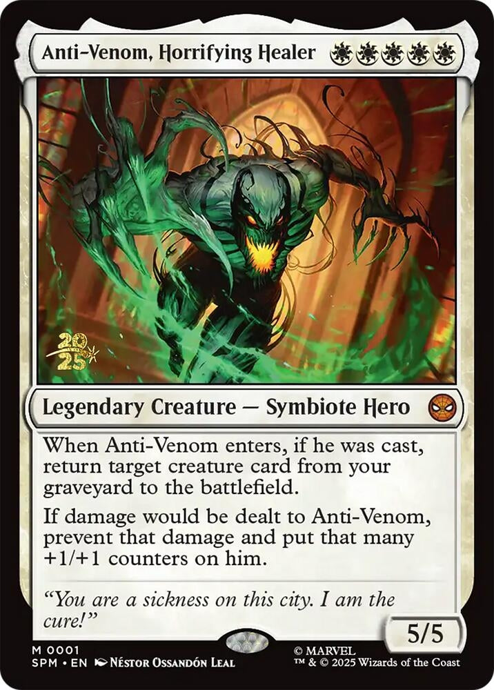 Image for Anti-Venom, Horrifying Healer (1) (PRE) - Magic: The Gathering