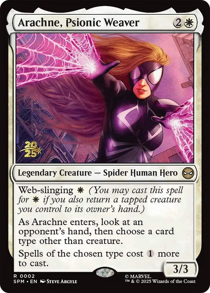 Image for Arachne, Psionic Weaver (2) (PRE) - Magic: The Gathering