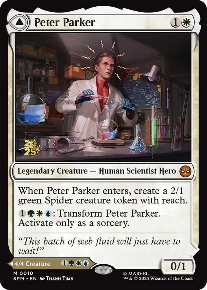 Image for Peter Parker (10) (PRE) - Magic: The Gathering