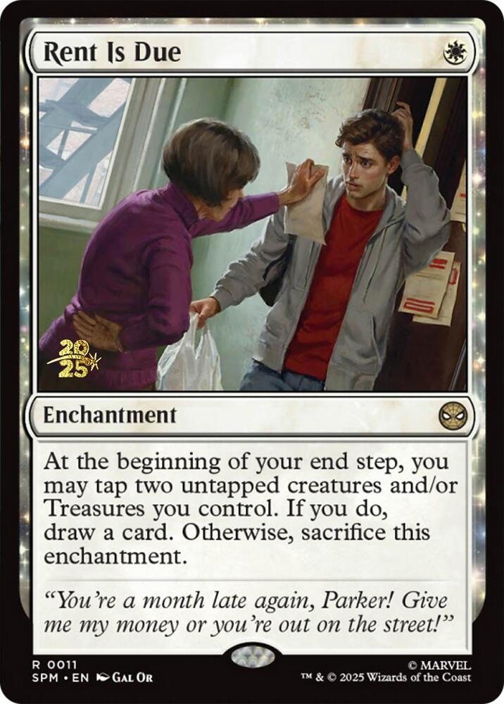 Image for Rent Is Due (11) (PRE) - Magic: The Gathering