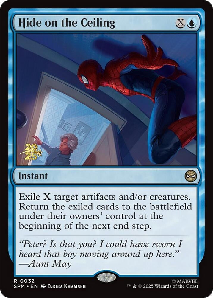 Image for Hide on the Ceiling (32) (PRE) - Magic: The Gathering