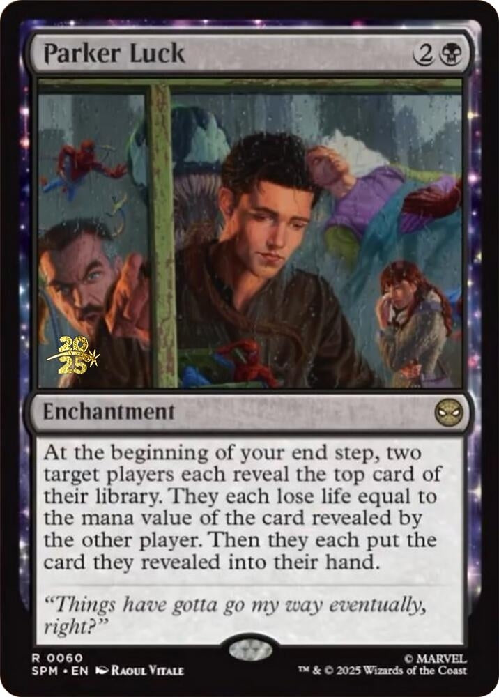 Image for Parker Luck (60) (PRE) - Magic: The Gathering