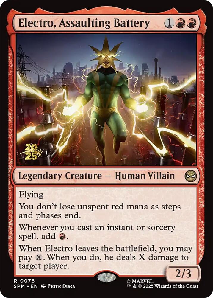 Image for Electro, Assaulting Battery (76) (PRE) - Magic: The Gathering