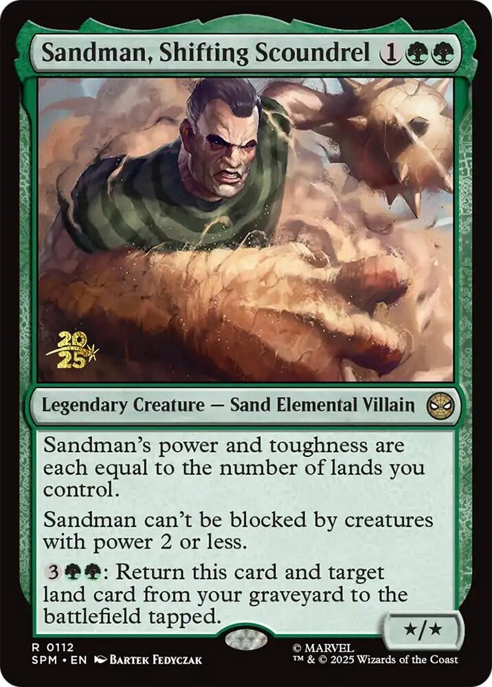 Image for Sandman, Shifting Scoundrel (112) (PRE) - Magic: The Gathering