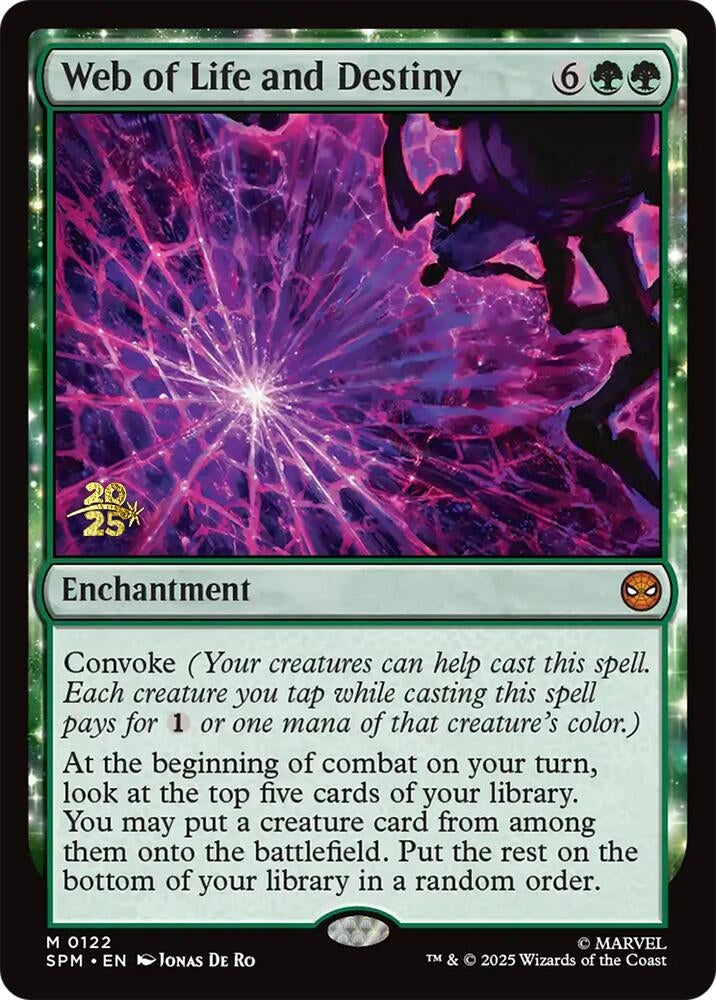 Image for Web of Life and Destiny (122) (PRE) - Magic: The Gathering