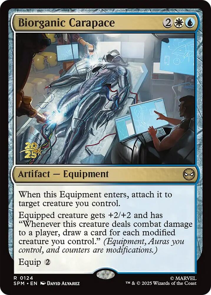 Image for Biorganic Carapace (124) (PRE) - Magic: The Gathering
