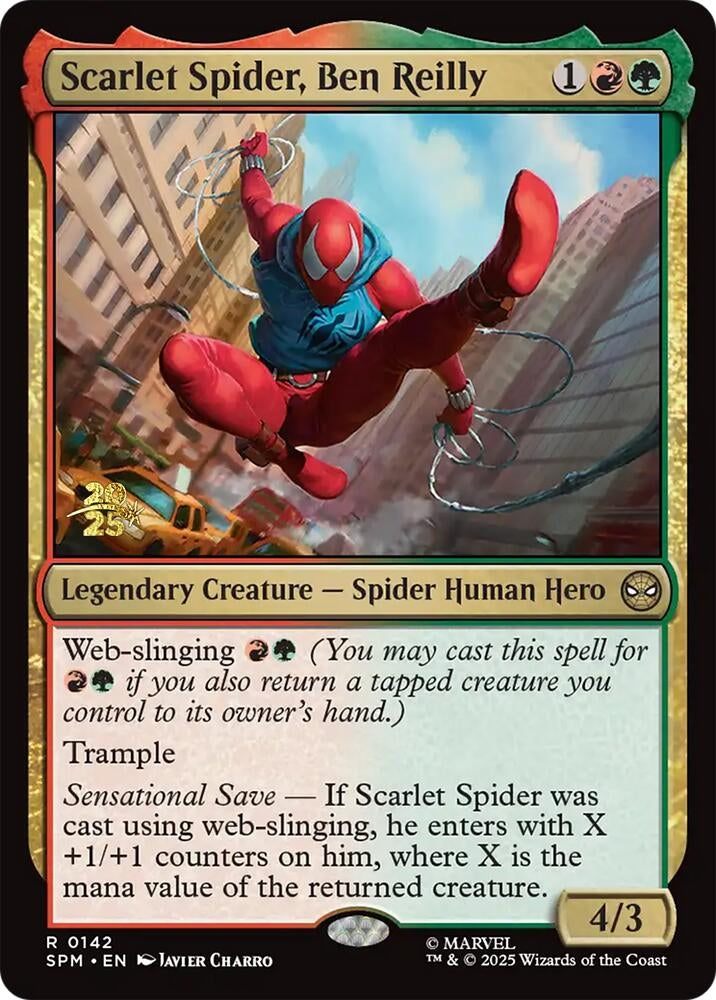 Image for Scarlet Spider, Ben Reilly (142) (PRE) - Magic: The Gathering