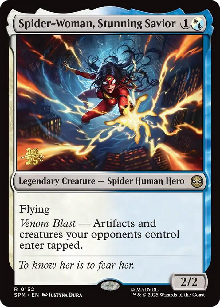 Image for Spider-Woman, Stunning Savior (152) (PRE) - Magic: The Gathering