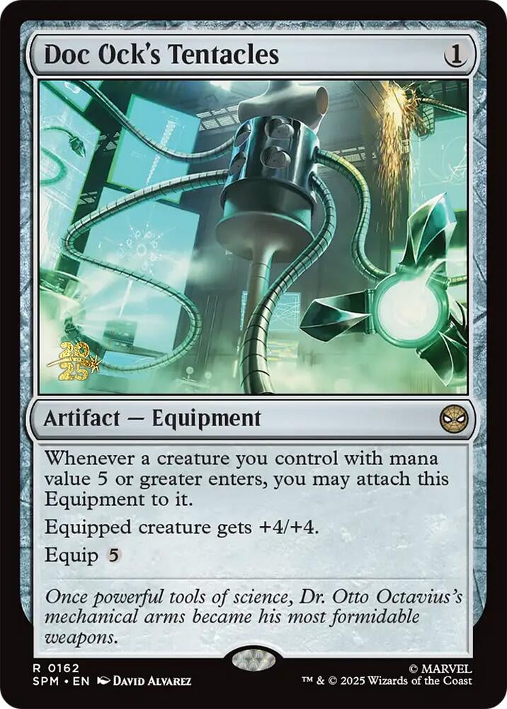 Image for Doc Ock's Tentacles (162) (PRE) - Magic: The Gathering
