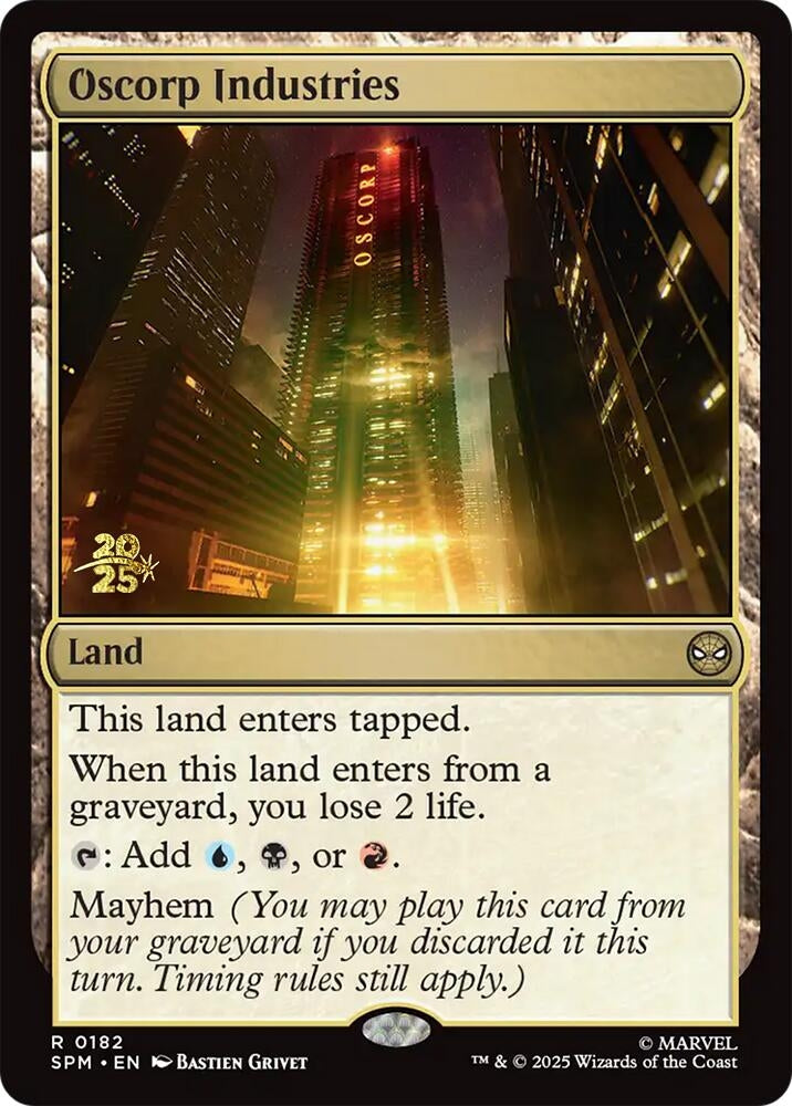 Image for Oscorp Industries (182) (PRE) - Magic: The Gathering