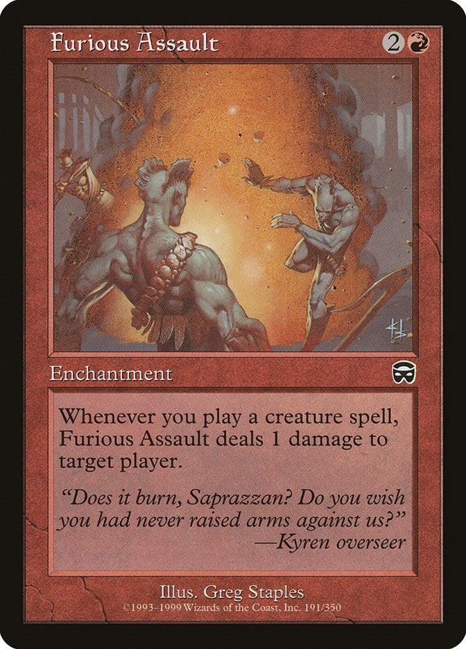 Image for Furious Assault (191) (MMQ) - Magic: The Gathering