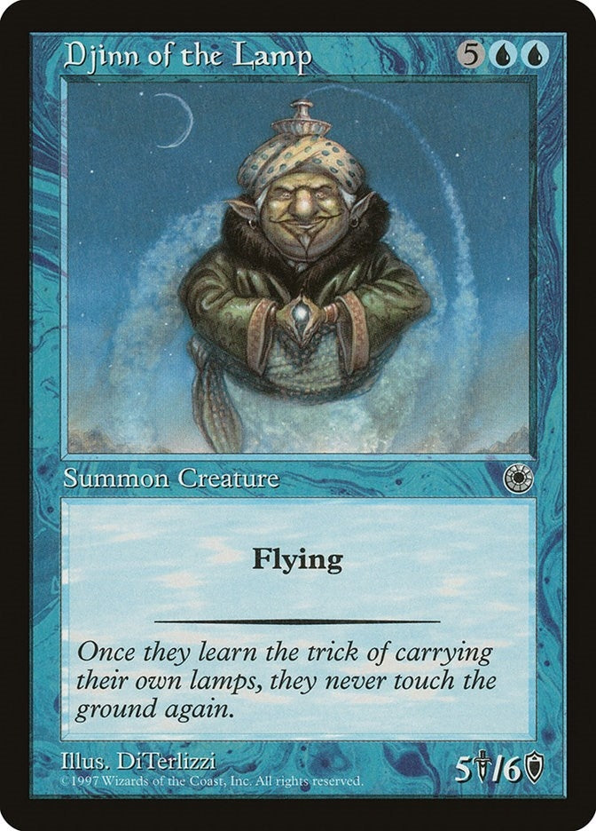 Image for Djinn of the Lamp (POR) - Magic: The Gathering