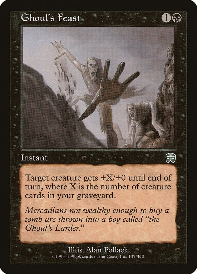 Image for Ghoul's Feast (137) (MMQ) - Magic: The Gathering