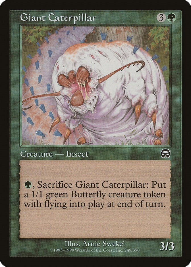 Image for Giant Caterpillar (249) (MMQ) - Magic: The Gathering