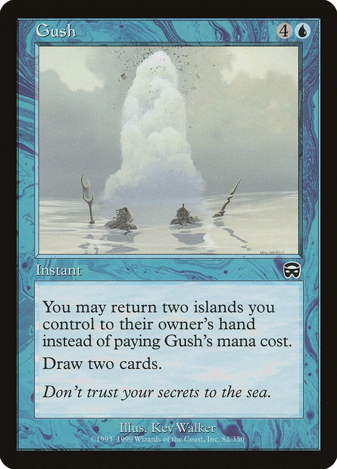 Image for Gush (82) (MMQ) - Magic: The Gathering