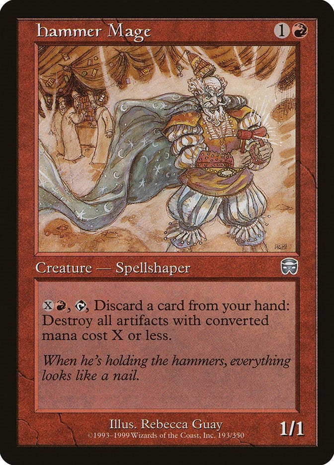 Image for Hammer Mage (193) (MMQ) - Magic: The Gathering