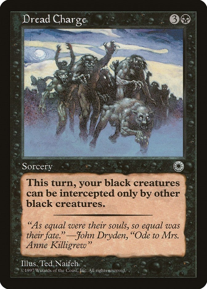 Image for Dread Charge (POR) - Magic: The Gathering