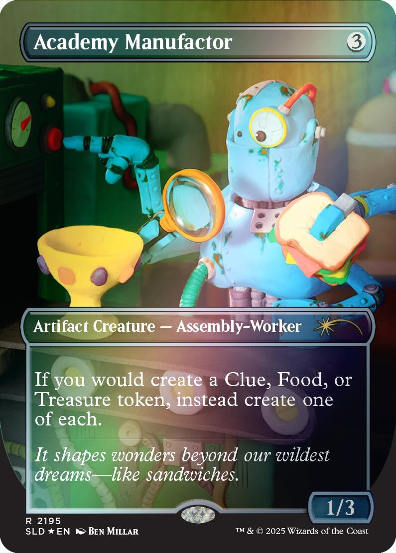 Image for Academy Manufactor (2195) (Rainbow Foil) (2195) (SLD) - Magic: The Gathering