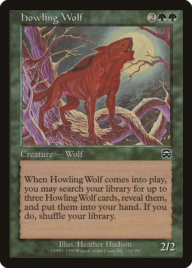 Image for Howling Wolf (252) (MMQ) - Magic: The Gathering