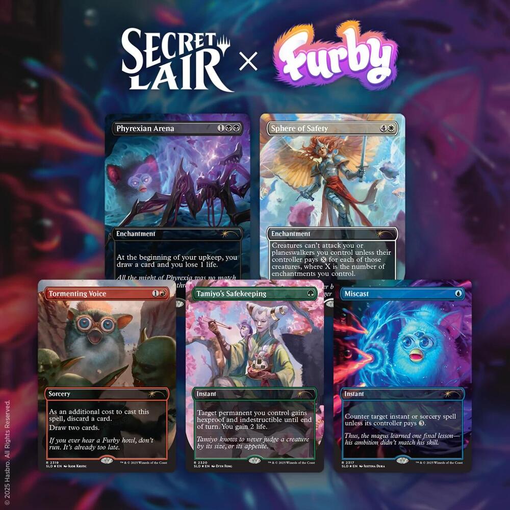 Secret Lair Furby The Gathering