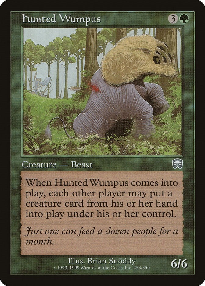 Image for Hunted Wumpus (253) (MMQ) - Magic: The Gathering