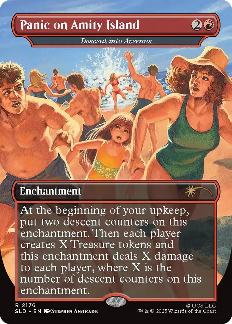 Image for Panic on Amity Island - Descent into Avernus (2176) (SLD) - Magic: The Gathering