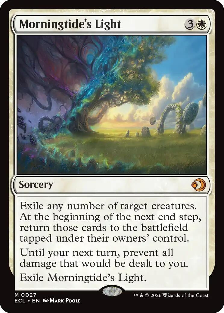 Image for Morningtide's Light (27) (ECL) - Magic: The Gathering