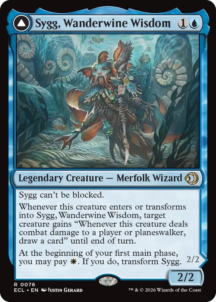 Image for Sygg, Wanderwine Wisdom (76) (ECL) - Magic: The Gathering