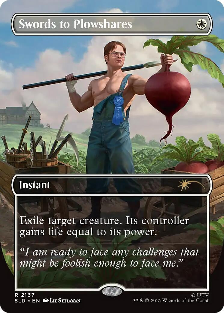 Image for Swords to Plowshares (2167) (2167) (SLD) - Magic: The Gathering