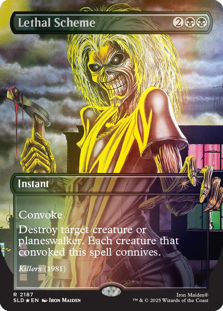 Image for Lethal Scheme (Rainbow Foil) (2187) (SLD) - Magic: The Gathering