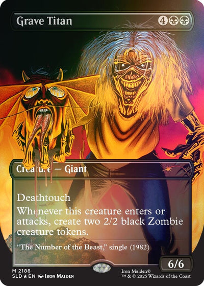Grave Titan (2188) (Rainbow Foil) (2188) (SLD)