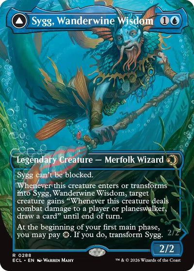 Sygg, Wanderwine Wisdom (Borderless) (288) (ECL)