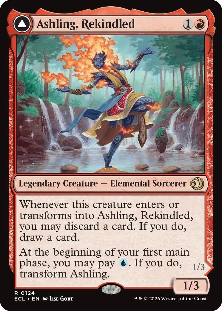 Image for Ashling, Rekindled (124) (ECL) - Magic: The Gathering