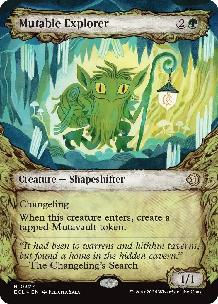 Image for Mutable Explorer (Showcase) (327) (ECL) - Magic: The Gathering
