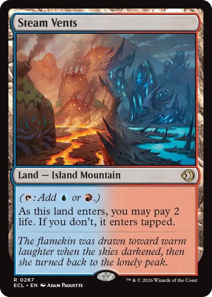 Image for Steam Vents (267) (ECL) - Magic: The Gathering