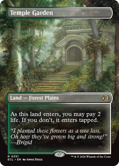 Temple Garden (Borderless) (351) (ECL)