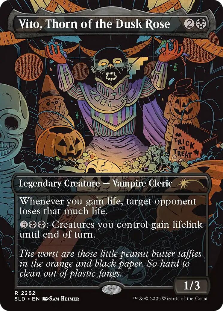 Image for Vito, Thorn of the Dusk Rose (2282) (SLD) - Magic: The Gathering