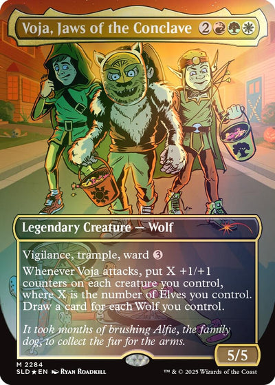 Voja, Jaws of the Conclave (Rainbow Foil) (2284) (SLD)