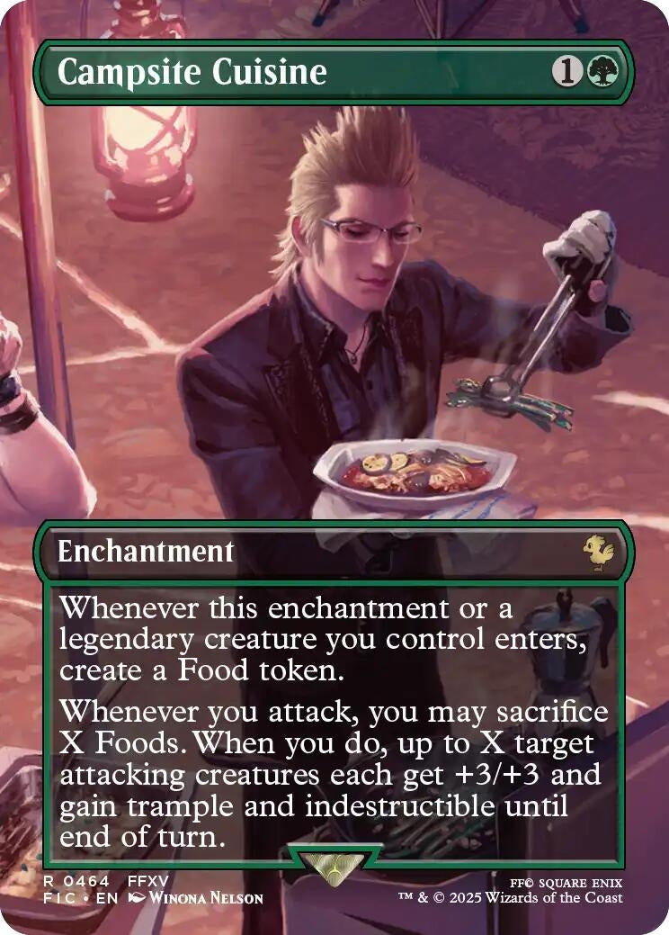 Image for Campsite Cuisine (Borderless) (464) (FIC) - Magic: The Gathering