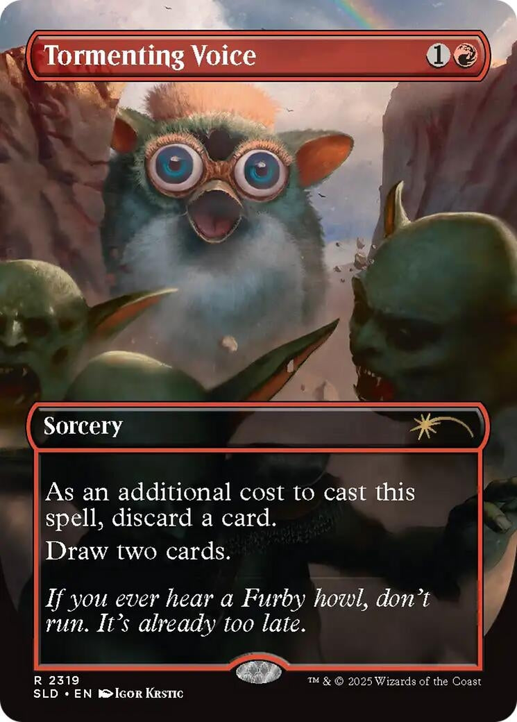 Image for Tormenting Voice (2319) (SLD) - Magic: The Gathering