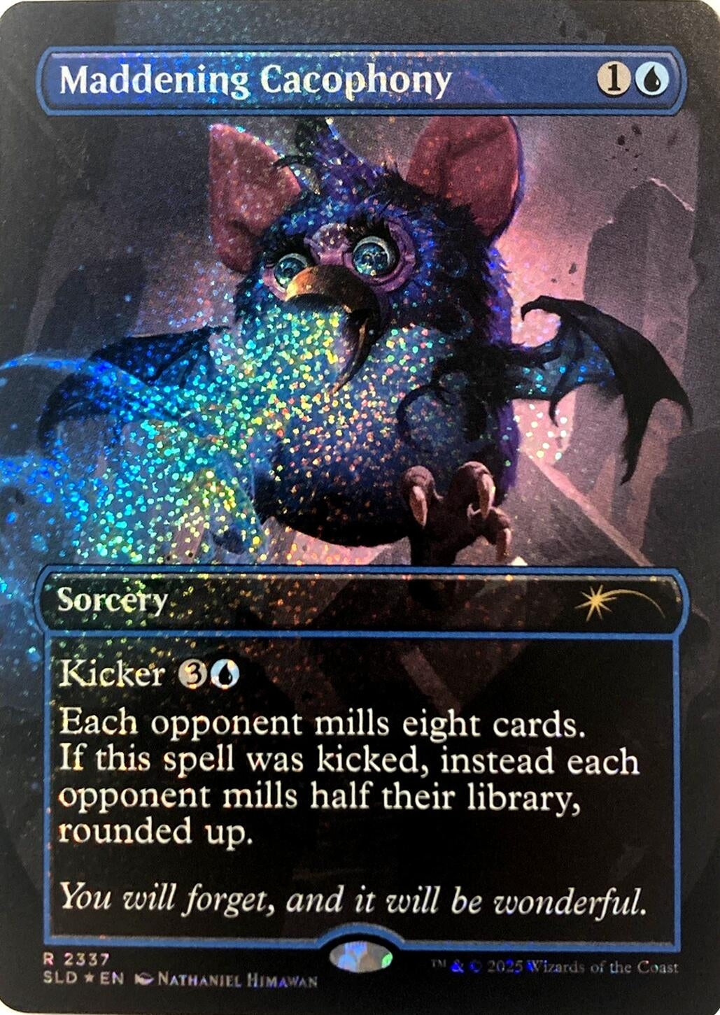 Image for Maddening Cacophony (2337) (Confetti Foil) (2337) (SLD) - Magic: The Gathering
