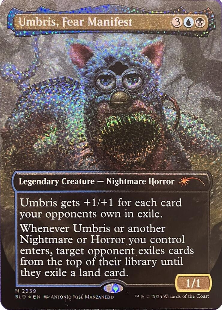 Image for Umbris, Fear Manifest (Confetti Foil) (2339) (SLD) - Magic: The Gathering