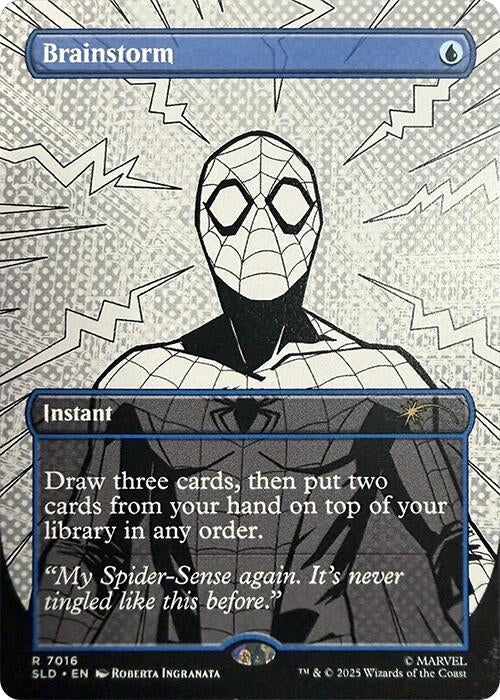 Image for Brainstorm (7016) (7016) (SLD) - Magic: The Gathering
