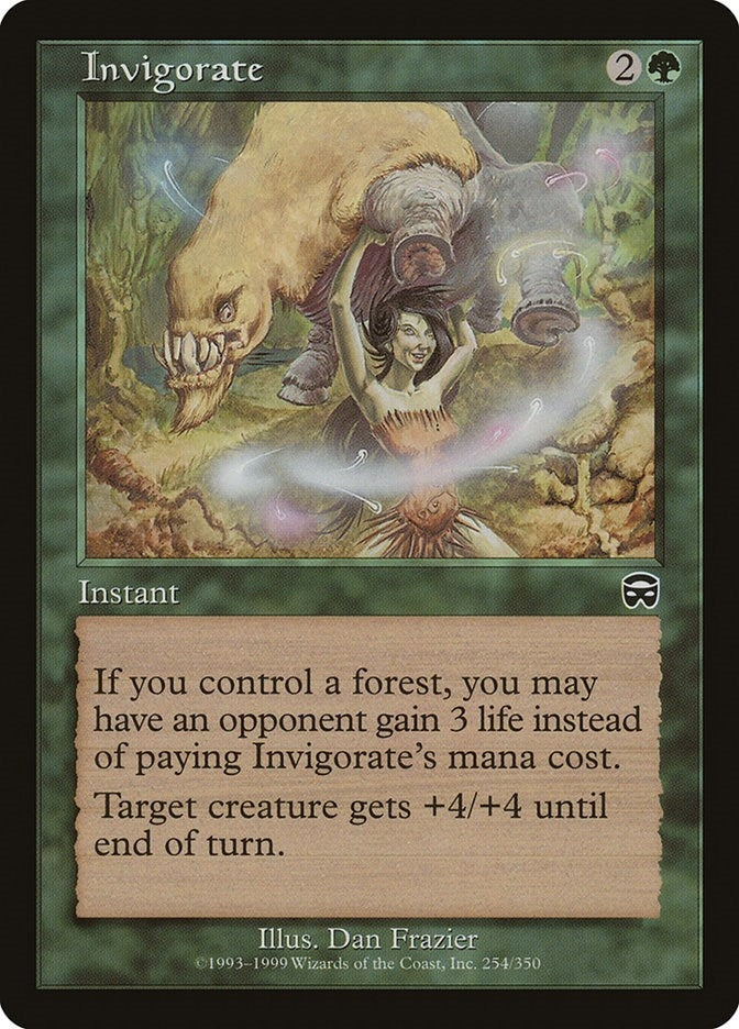 Image for Invigorate (254) (MMQ) - Magic: The Gathering