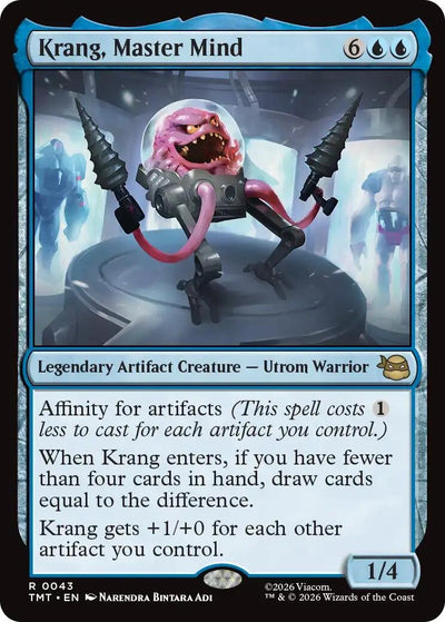 Krang, Master Mind (43) (TMT)