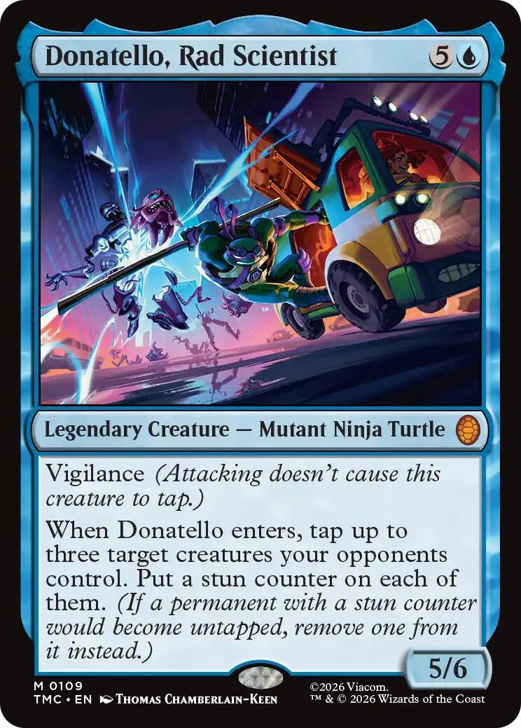 Image for Donatello, Rad Scientist (109) (TMC) - Magic: The Gathering